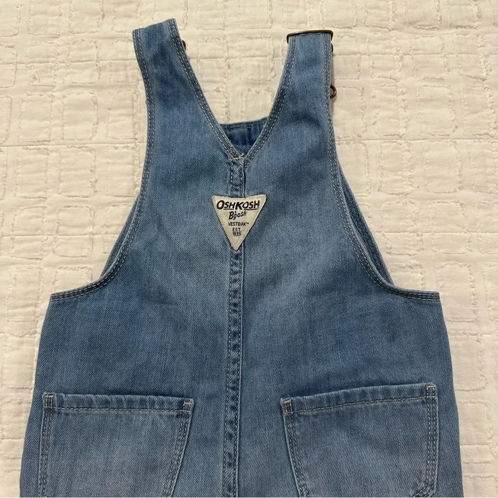 OshKosh B’gosh Floral Patch Overalls